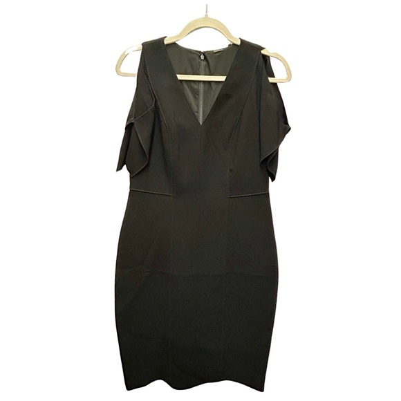 Elie Tahari Dresses & Skirts - NWT Elie Tahari Lourdes Cold Shoulder Black Dress – Size 4 | MSRP $398